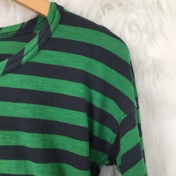 MADEWELL Green‎ Navy 3/4 Sleeve Crew Casual Tee-O2 - Picture 4 of 4